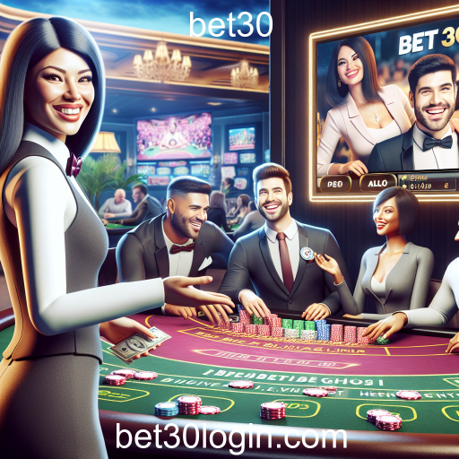 A Experiência do Cassino Ao Vivo no Bet30